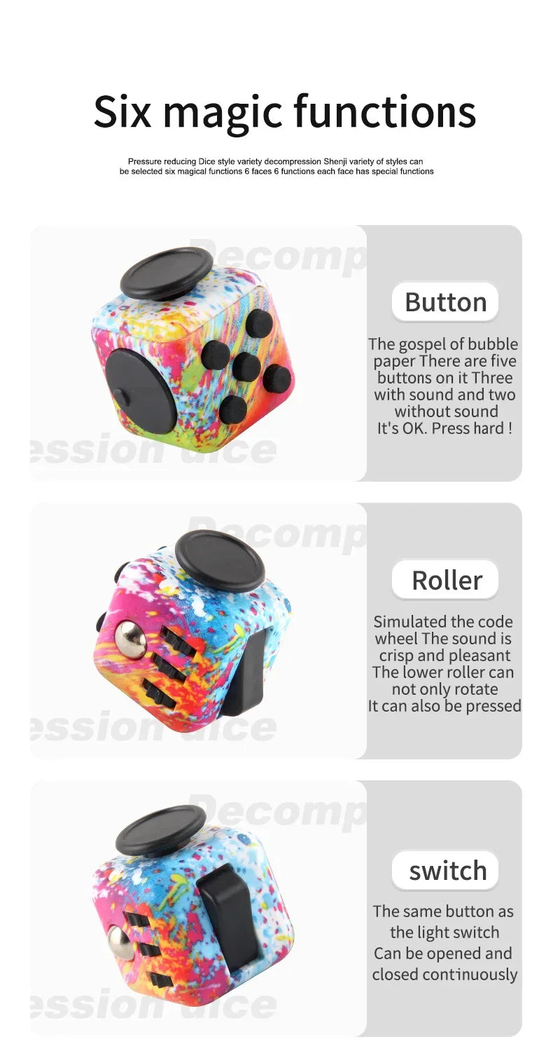 🧩 Sensory Stress Relief Fidget Toy – Relaxation & Focus for Kids & Adults