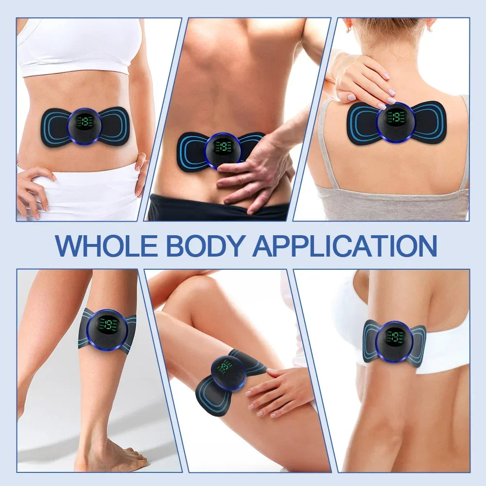 ⚡ EMS Electric Neck Massager – Muscle Stimulation & Full Body Relief