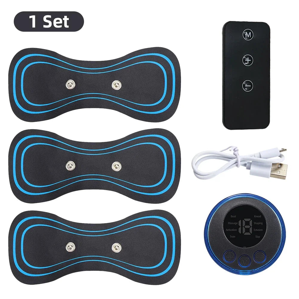 ⚡ EMS Electric Neck Massager – Muscle Stimulation & Full Body Relief