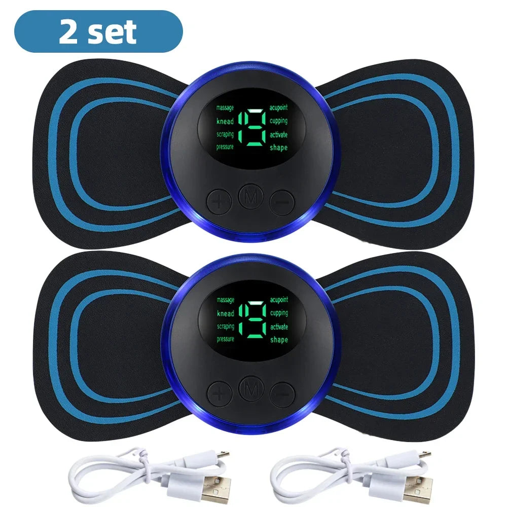 ⚡ EMS Electric Neck Massager – Muscle Stimulation & Full Body Relief