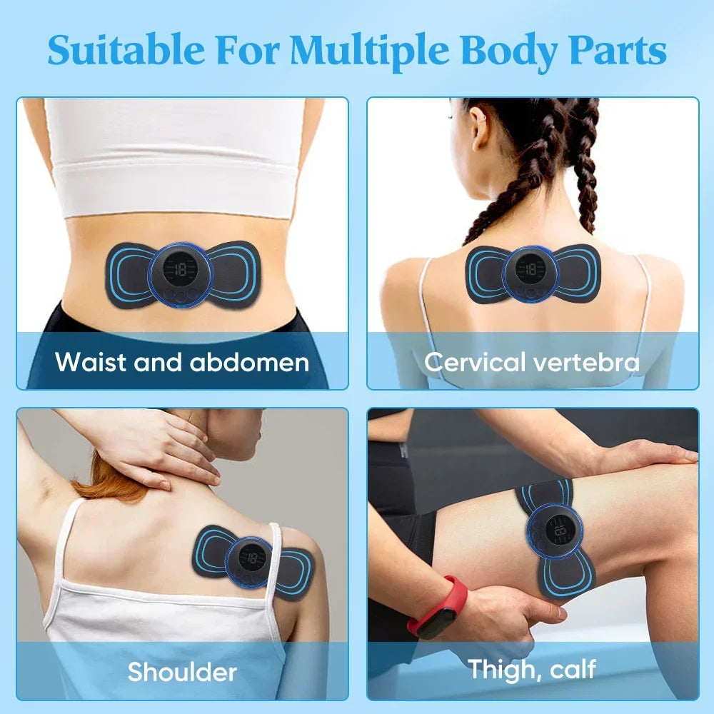⚡ EMS Electric Neck Massager – Muscle Stimulation & Full Body Relief